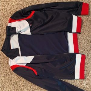 Tommy Hilfiger Navy blue with red and white jacket, size small